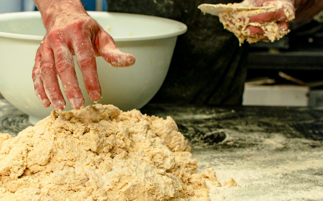 Photo whole wheat flour