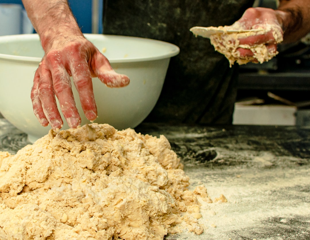 Photo whole wheat flour
