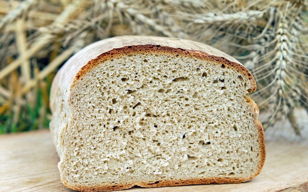 Photo whole grain seeded bread