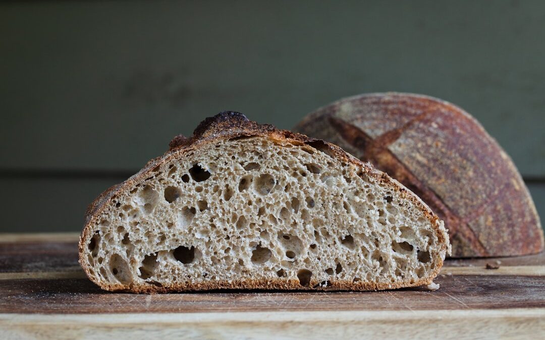 Photo whole grain bakery product