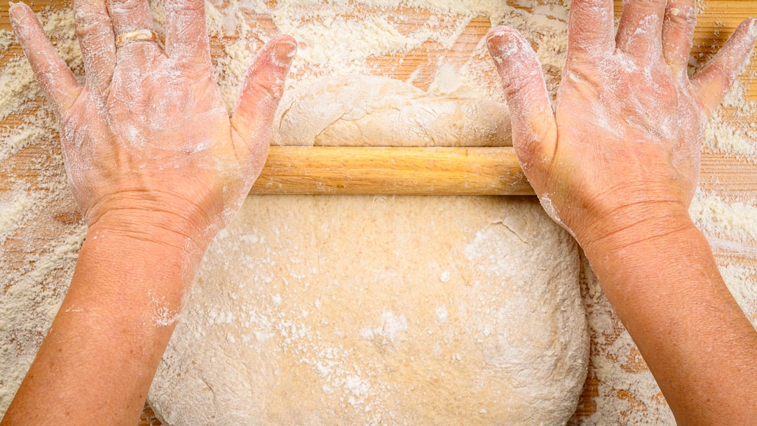 Photo whole wheat flour