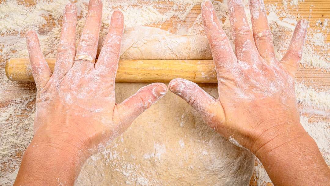 Photo t&ouml;nk&ouml;ly wheat flour