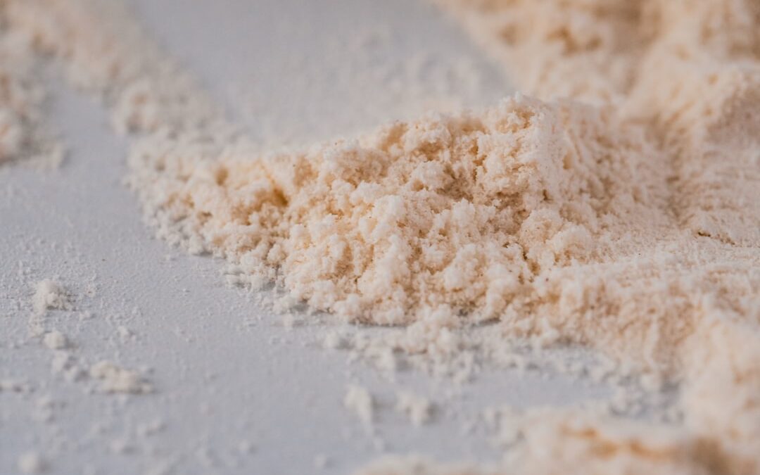 Photo whole grain flour