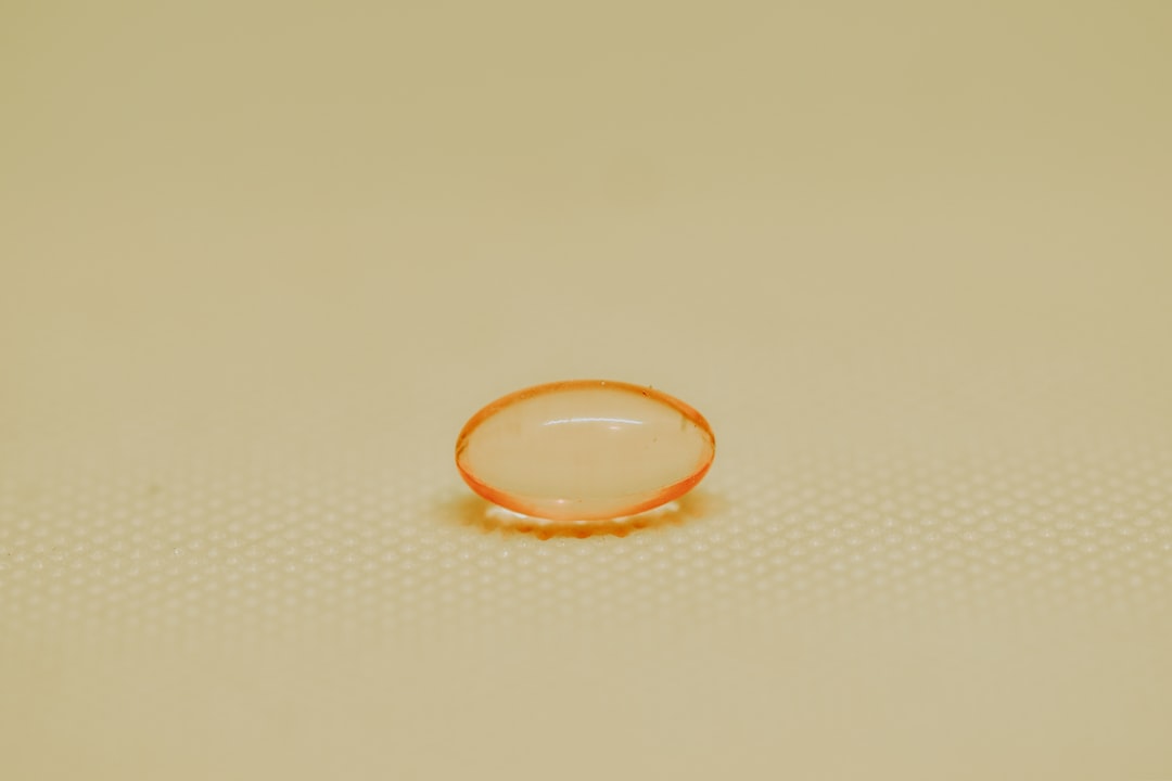 Photo omega 3 capsule