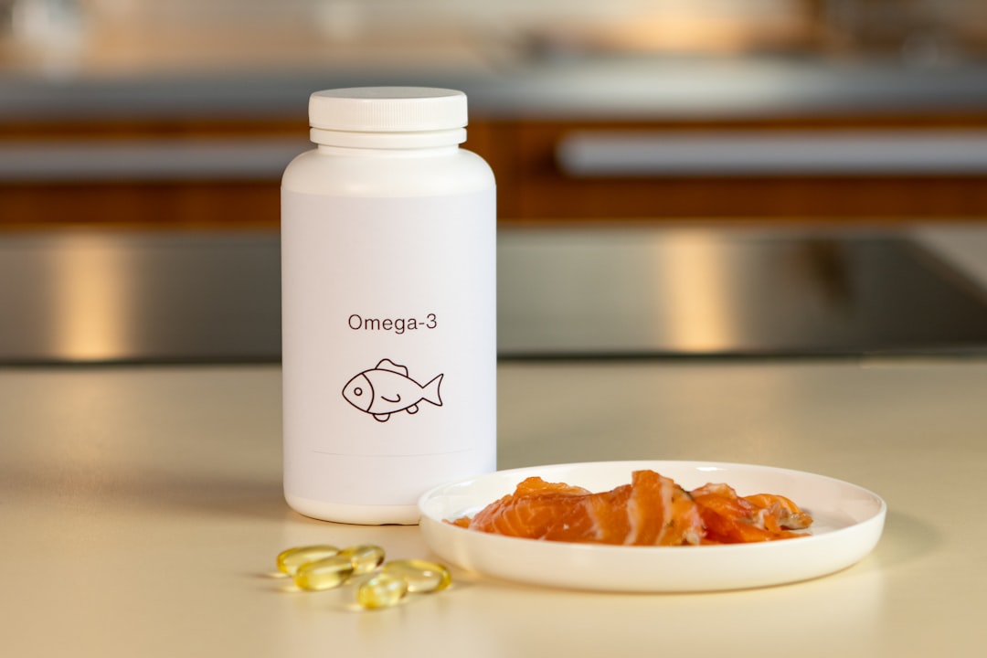 Photo omega 3 oil
