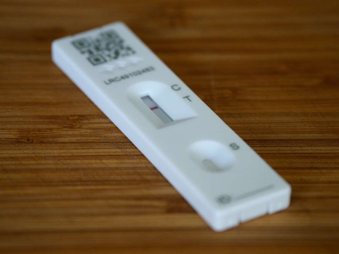 Photo clearblue digital pregnancy test