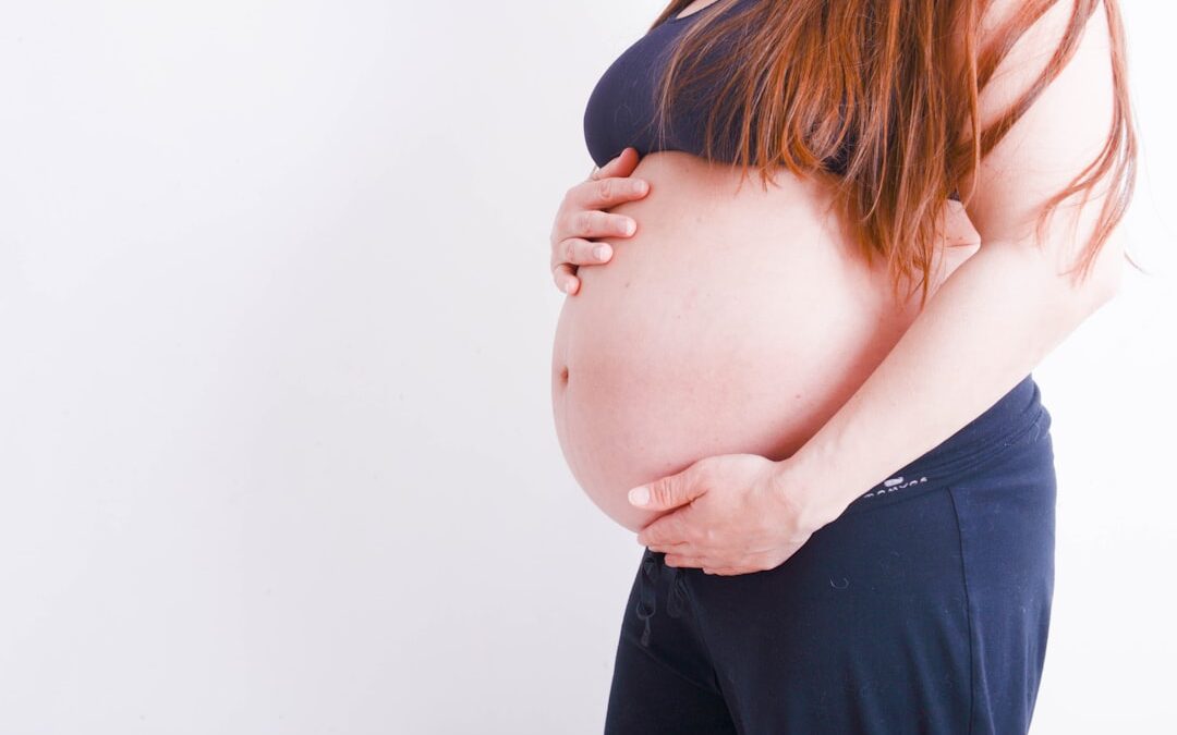 Photo pregnancy and plant-based diet