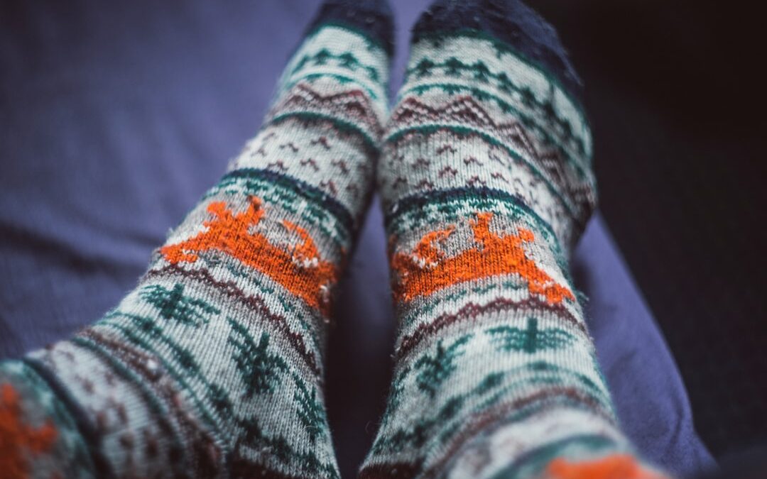 Photo compression stockings