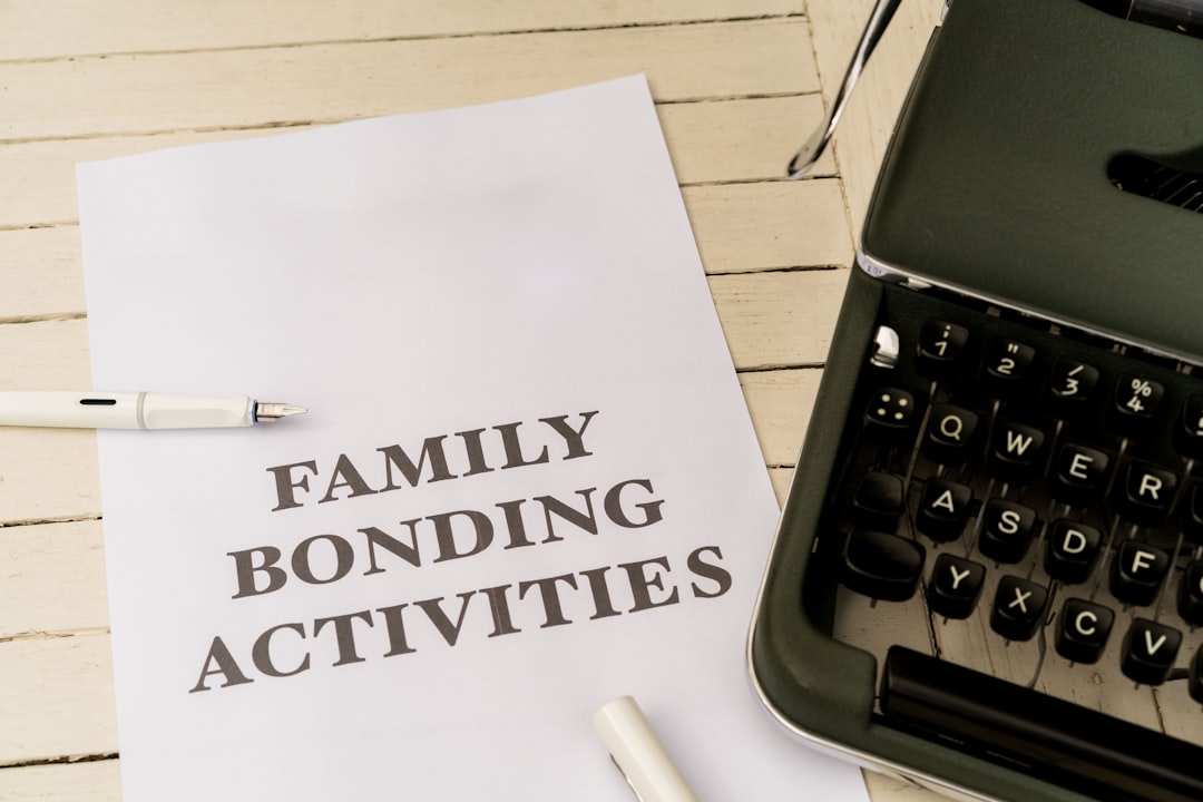 Photo family budget planner template