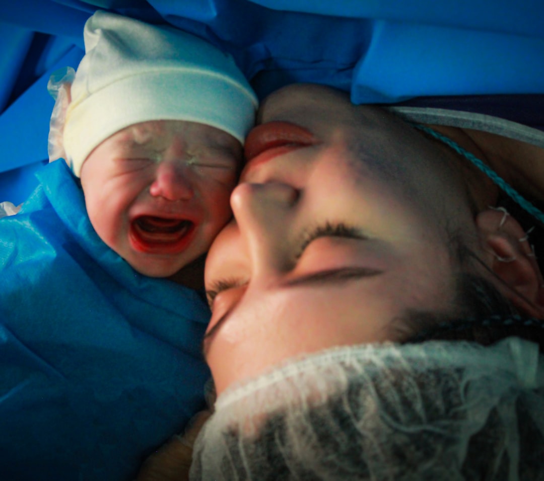 Photo postpartum bleeding