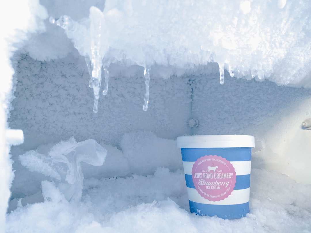 Photo frozen breast milk