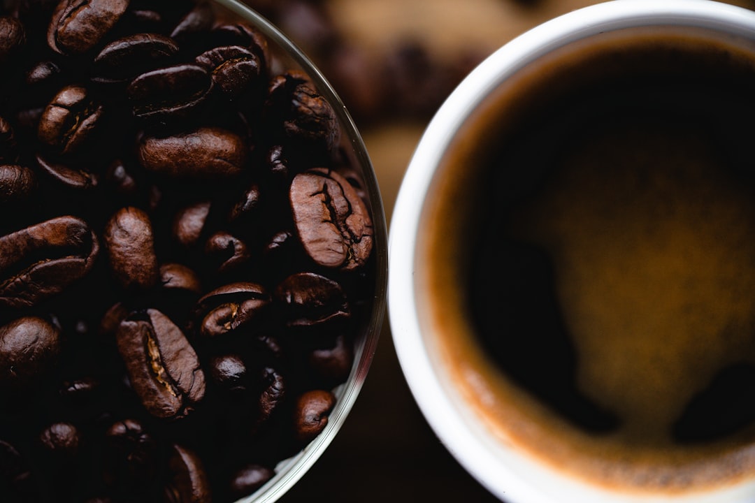 Photo cocoa and caffeine