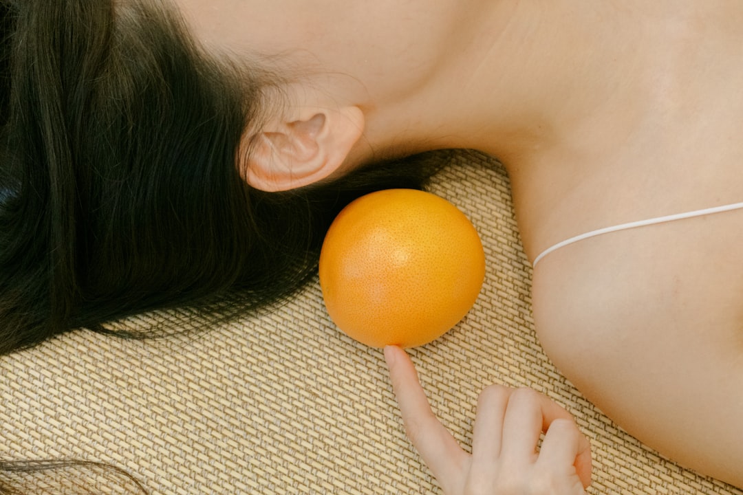 Photo pregnancy and spine training with a ball