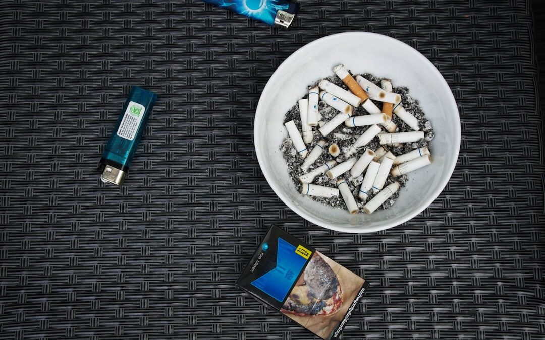 Photo Healthy nutrition for smokers