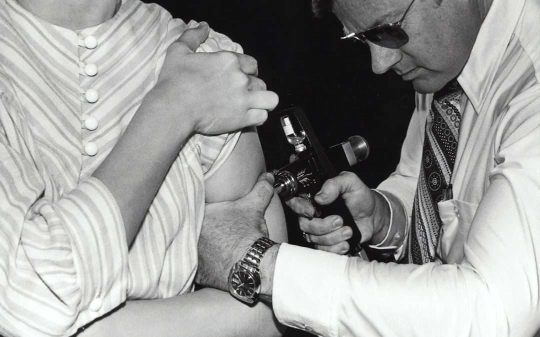 Photo contramal injection
